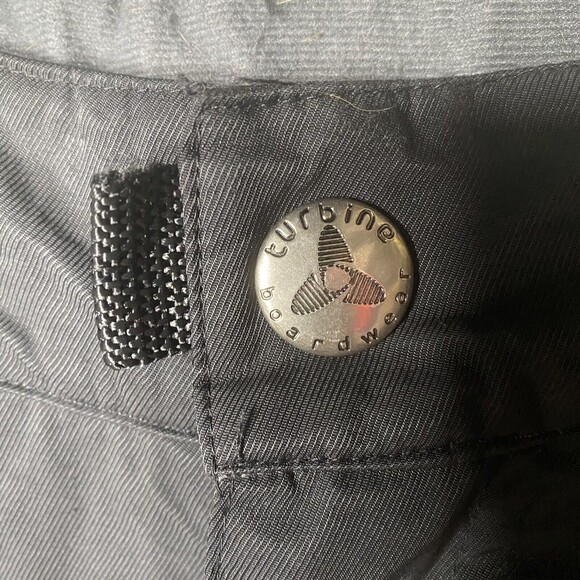 Turbine Boardwear Pants Men's Sz M Black Snow Boarder Ski Insulated Pock… - Picture 5 of 10